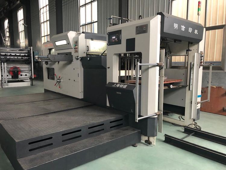Bobst 108 CMS, Die cutting machine