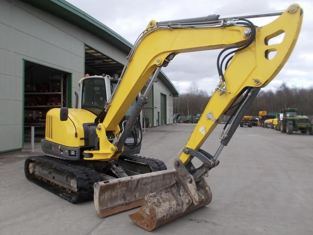 Neuson, Wacker EZ80 Tracked Excavator