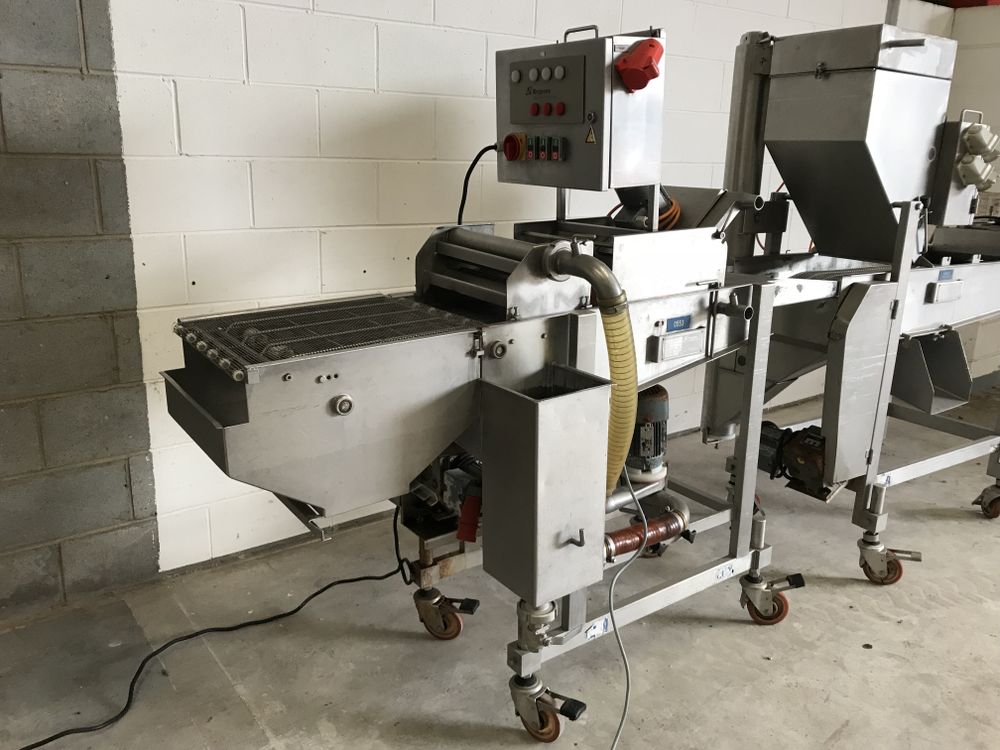 Koppens ER400 Automatic batter and breadcrumb coating line