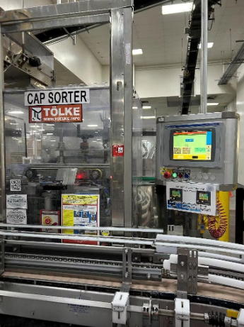 Tölke DSV-1500-ARL-S Cap Sorter (2013) Currently running Approximately 300-CPM.