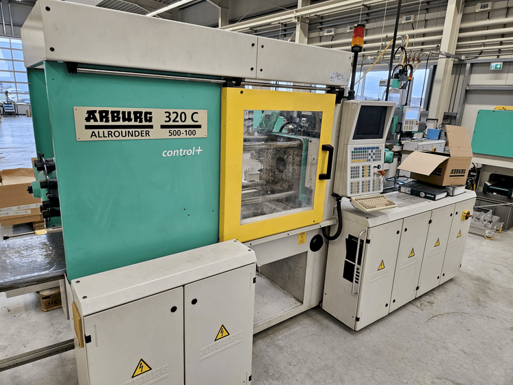 Arburg 320 C 500-100 + Multilift H With B-Axis 50 T