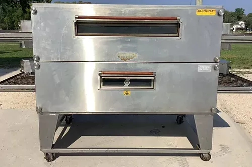 XLT 3270 Double Stack Natural Gas Pizza Oven Conveyor