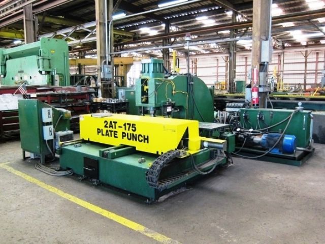 Controlled Automation 2AT-175 175 Ton CNC Plate Punch