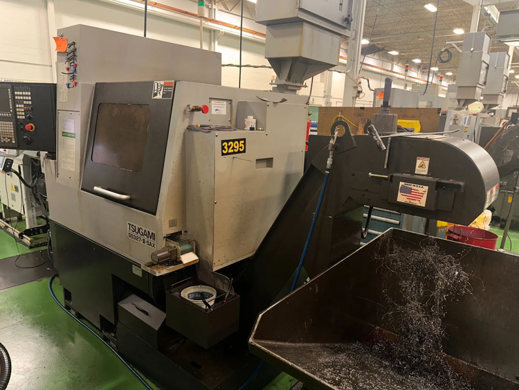 Tsugami Fanuc Series 31i-Model B5 Variable Speed SS327-5AXIII 2 Axis