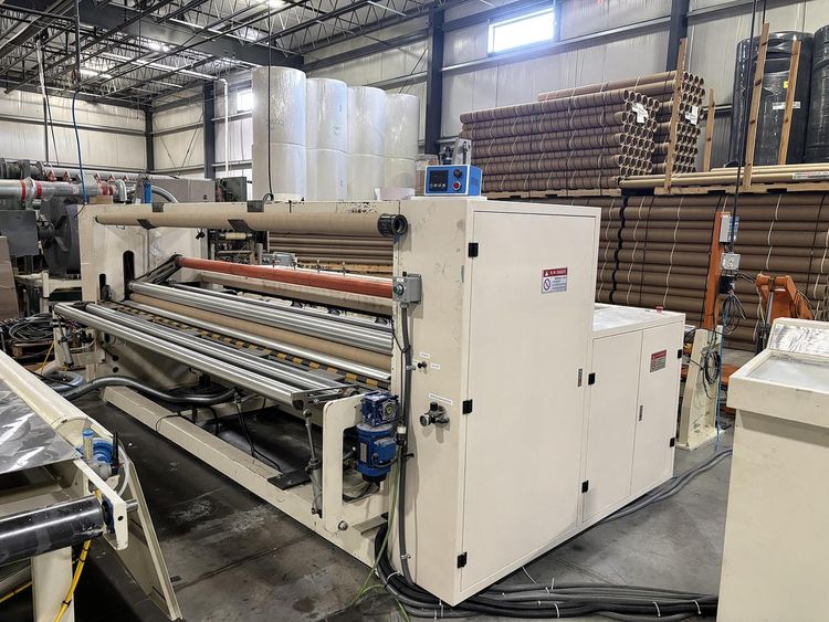 ACM 128" Two Drum Slitter Rewinder