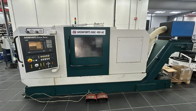 Monforts Control Siemens 840D 4,000 RPM RNC 400AC 2 Axis