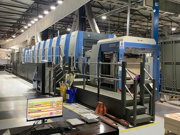 KBA Rapida RA145-6+LTTL ALV 1060mm x 1450mm