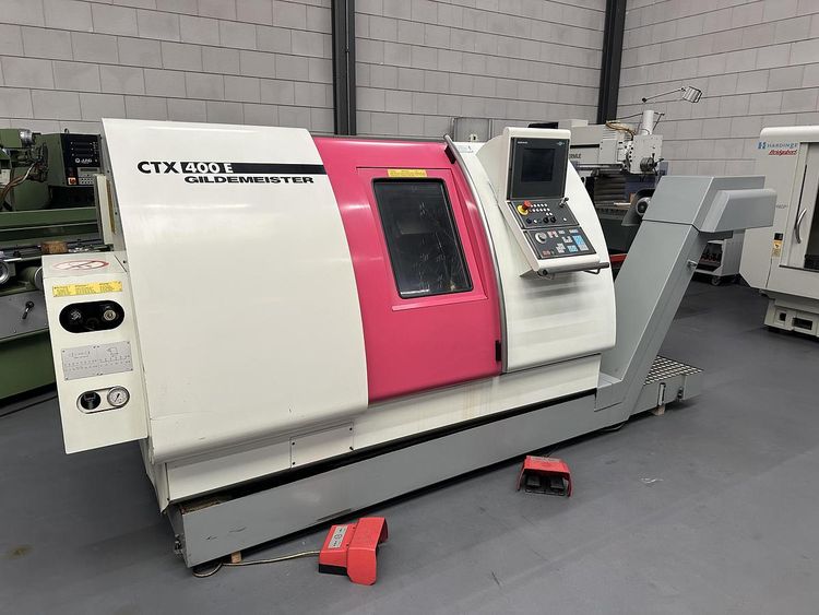 Gildemeister Heidenhain CNC Pilot 5000 rpm CTX-400E 2 Axis