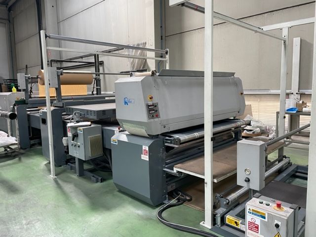 Reliant powder scatter coating/lamination line