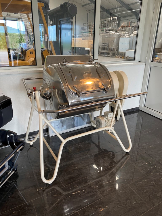 Stainless steel butter churn