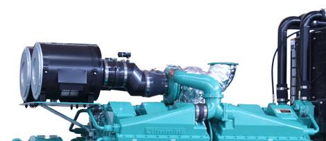 Cummins KTA5 Diesel Generator Power Rating: 1,000 kW