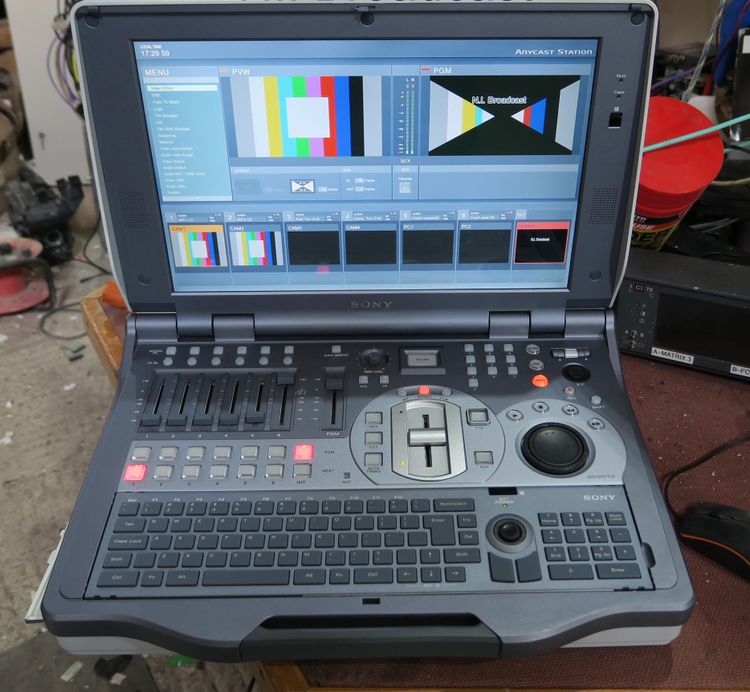 Sony anycast aws500hd 6 channel High definition vision mixer