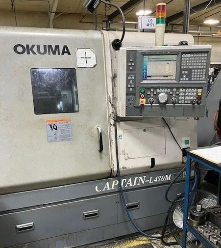 Okuma Okuma OSP-P100 CNC Control 3000 RPM CAPTAIN L470M 2 Axis