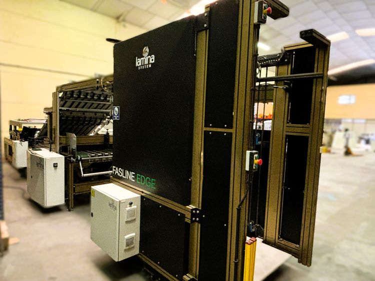 Lamina 1116FL-E FASLINE EDGE PAPER TO BOARD LAMINATOR MACHINE