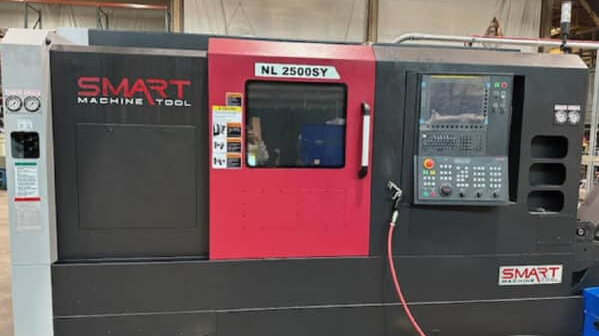 Fanuc Oi-TF Plus Control 5,000 RPM Smart Machine Tool NL2500SY 2 Axis
