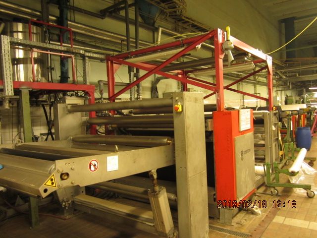 Kusters 222-11, Cold pad batch dyeing line 160 Cm
