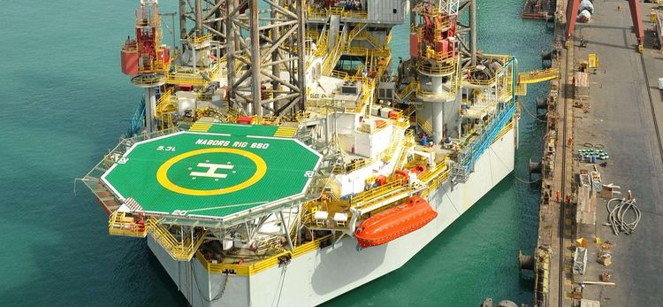 3000 HP AC Electric Jack up Rig Jack up Refurbished in 2008