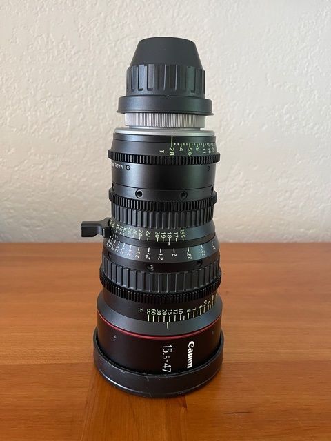 Canon CN-E 15.5-47mm T2.8 L S Wide-Angle Cinema Zoom Lens