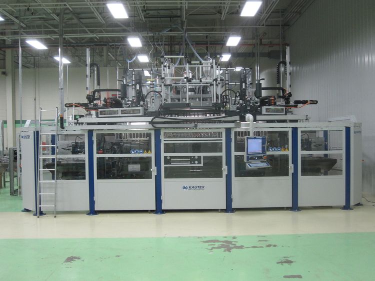 Kautex KLS 14-100D Co-Ex Continuous Extrusion Blow Molding Machine