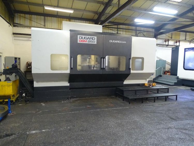 Dugard EUMACH DBM 2150/5X HEAVY DUTY 5 AXIS VERTICAL MACHINING CENTRE 3 Axis