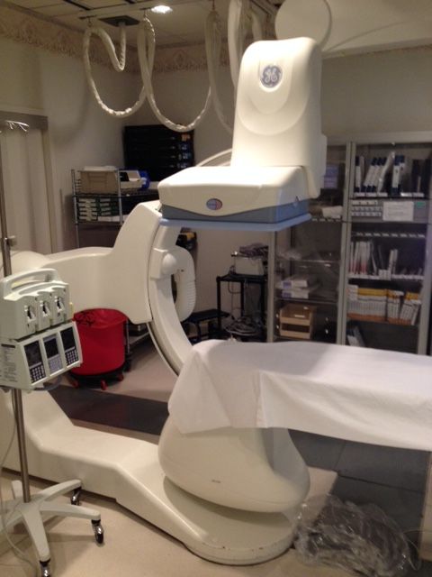 GE Innova 4100 Cath/Angio Lab.