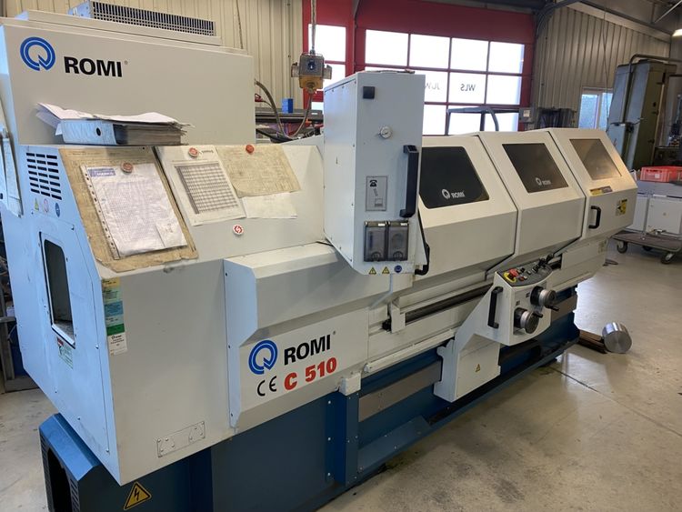 Romi CNC Siemens 840D Variable C 510 x 1500 2 Axis