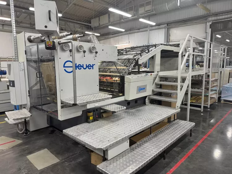 Steuer PZ 104H Automatic embossing machine