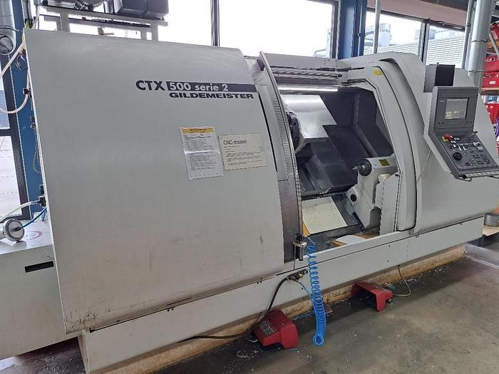 Gildemeister CNC Control 3300 Rpm CTX-500 Series 2 3 Axis