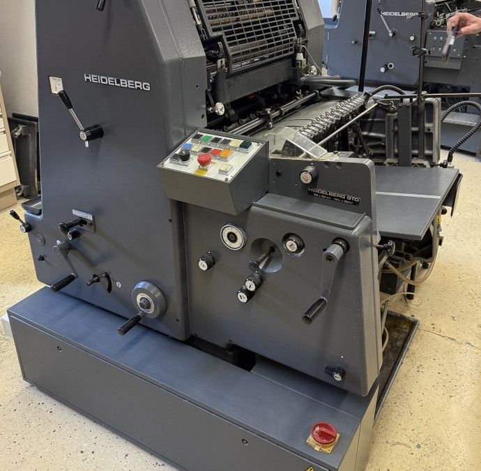 Heidelberg GTO 52+ 360×520 mm