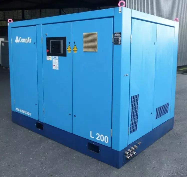 Compair L200 Maximum pressure 9 bar