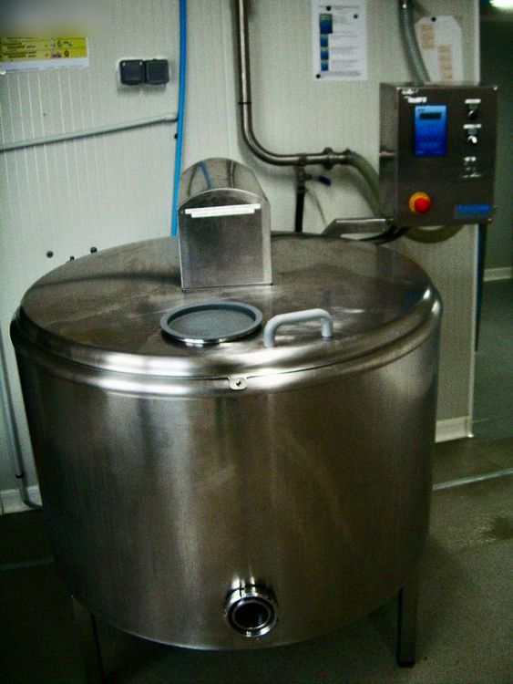 Stainless steel pasteurization tank