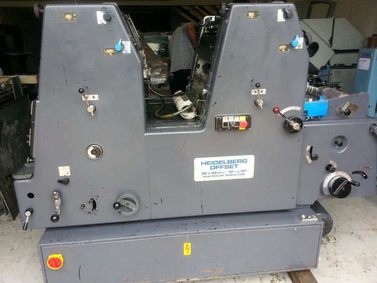 Heidelberg GTOZ 46NP 12x18 in