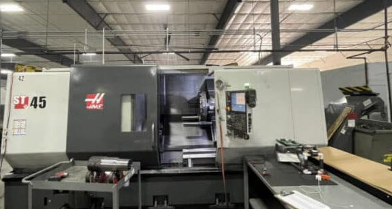 Haas Haas CNC Control 1400 rpm ST-45 Chucker 2 Axis