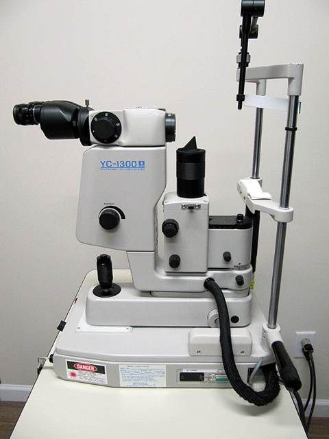 Nidek YC-1300-1600  Nd: Yag Laser