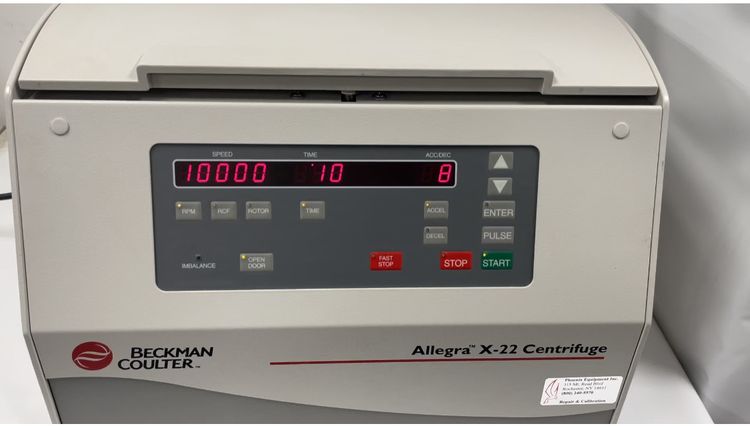Beckman Allegra X22 Table-top non-refrigerated centrifuge