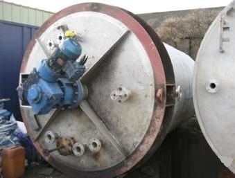 Matthews Engineering 17,000 Litre Stainless Steel Mixing Vessel