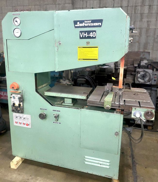 Dake, Johnson DAKE JOHNSON VH-40 Band Saw Semi Automatic