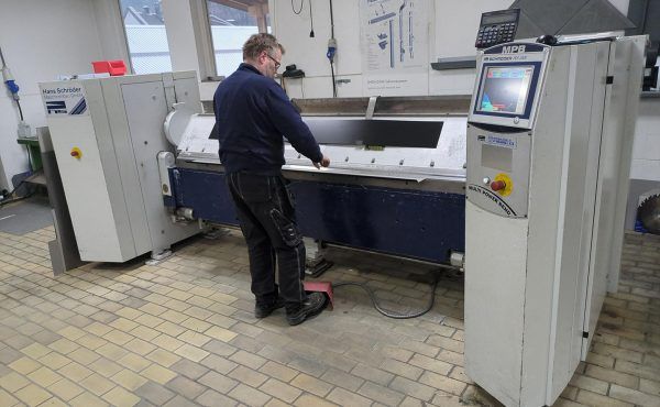 Schroder MPB Working length: 2500 mm