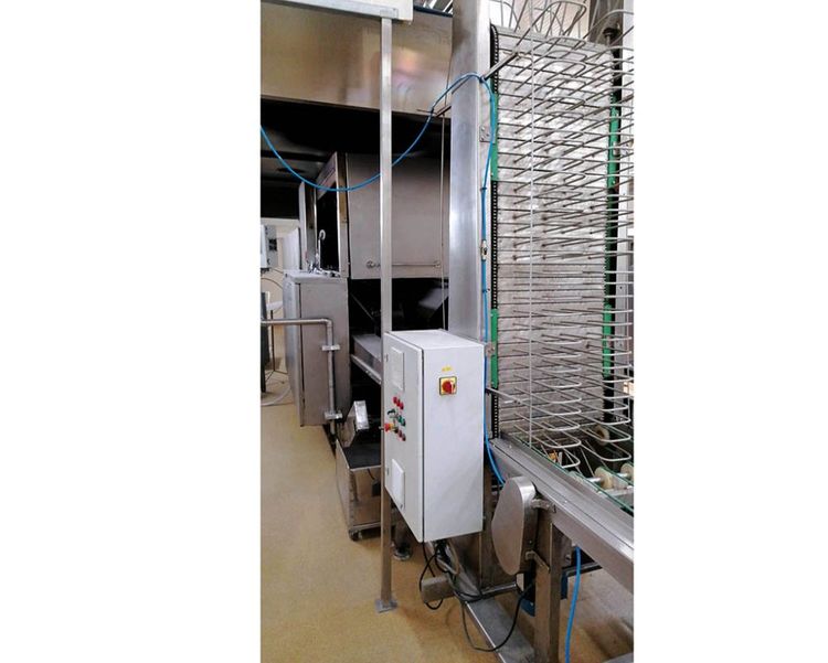 Gemni International Wafer oven and arch cooler approx. 200 kg per hour