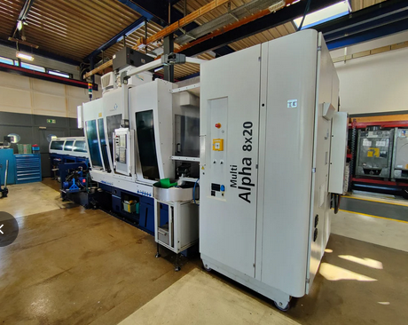 Tornos FANUC 30i-MODEL A 8000 rpm Multi Alpha - 8x20 4 Axis