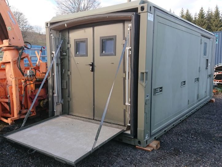 army container for field hospital