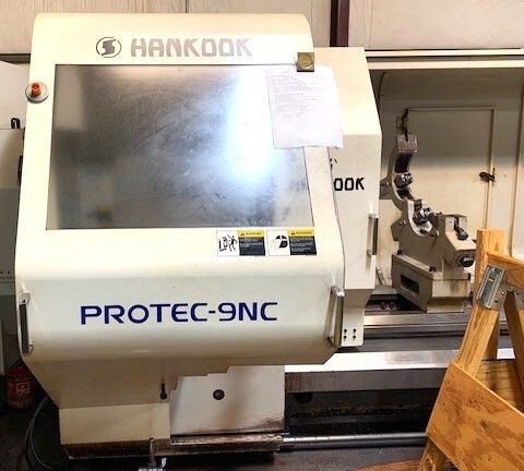Hankook Fanuc 21iTB CNC Control 1000 RPM PROTEC 9NC 2 Axis