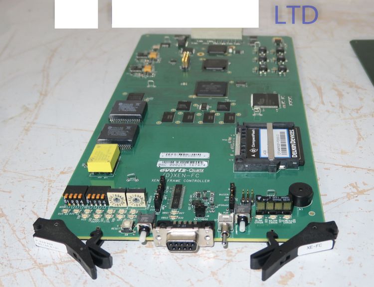 Evertz XE-FC, Xenon router matrix  frame controller card