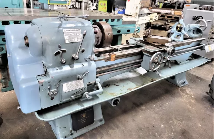 Colchester Engine Lathe 1200 RPM 17" X 60"