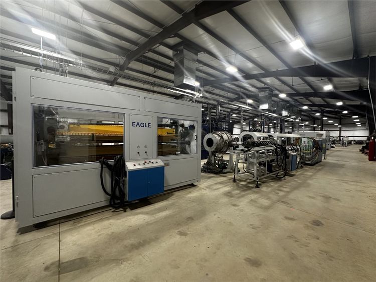 Eagle 850 LB/HR Pipe Extrusion Line