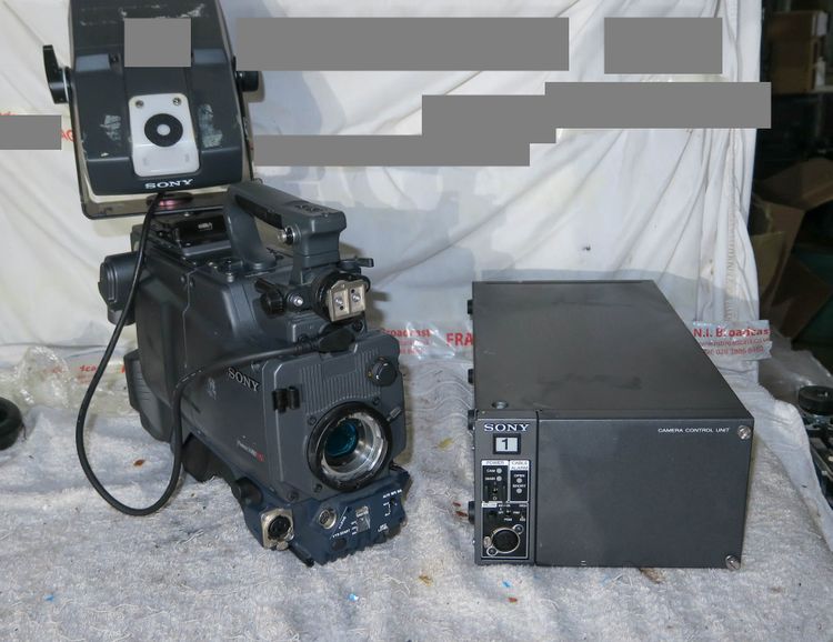 Sony bvp-9000p Pal Super Slo Mo Supermotion Kamera mit Triax ccu-9000p 