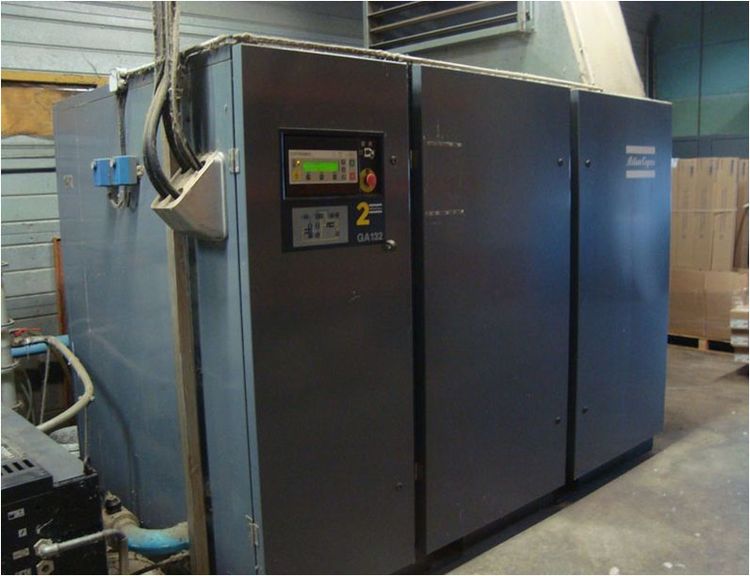 2 Atlas Copco GA132AT, Compressor 1320 m3