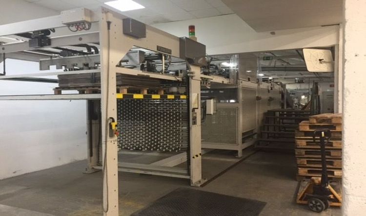 Tünkers HSL 1650 Full Automatic Sheet to Sheet Laminator