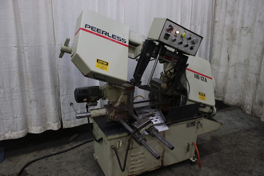 Peerless HB-12A Band Saw Semi Automatic