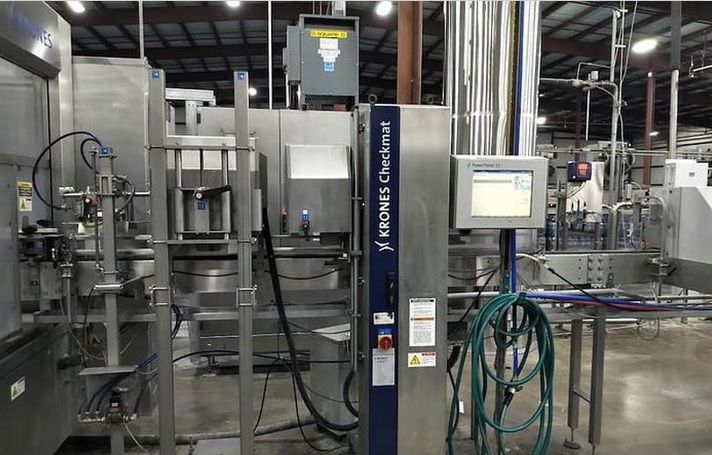 Krones PET bottling line